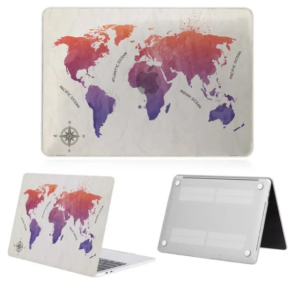Srayk MacBook Case Word Map Series for MacBook Air Pro Cover Case