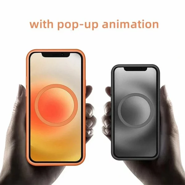 Srayk Liquid Silicone iPhone 13 Pro Max Case With Charging Animation