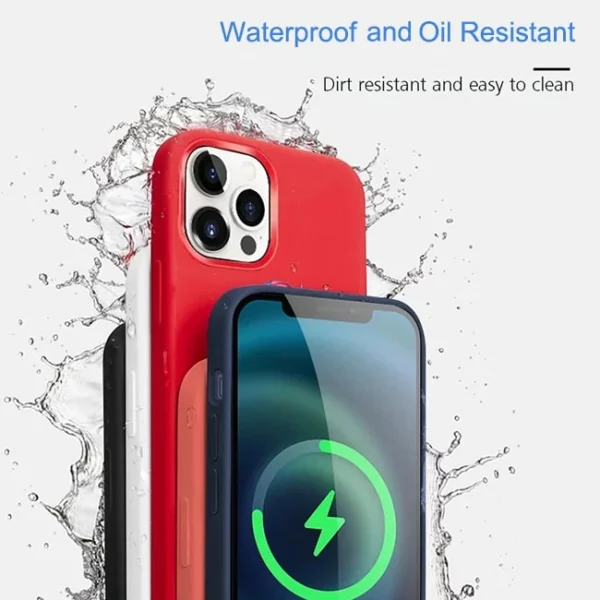 Srayk Liquid Silicone iPhone 13 Pro Case With Charging Animation