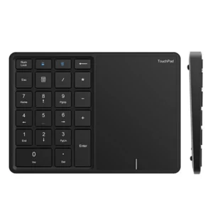 Wireless Numeric Keyboard with Touchpad