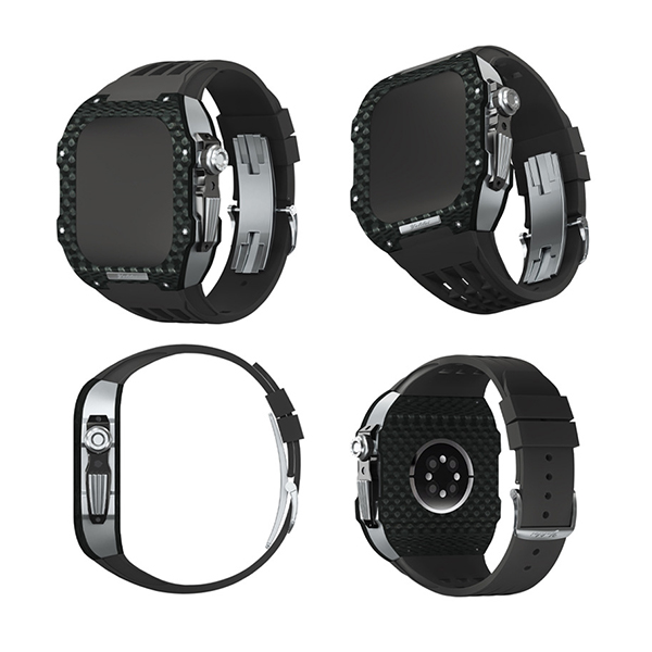 Apple Watch Carbon Fiber Cases for Apple Watch 4 5 6 7 8 SE Ultra 44mm 45 mm