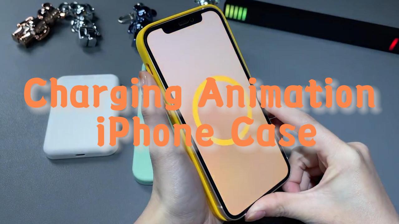 Srayk iPhone 14 Pro case with Charger Animation Silicone Shell